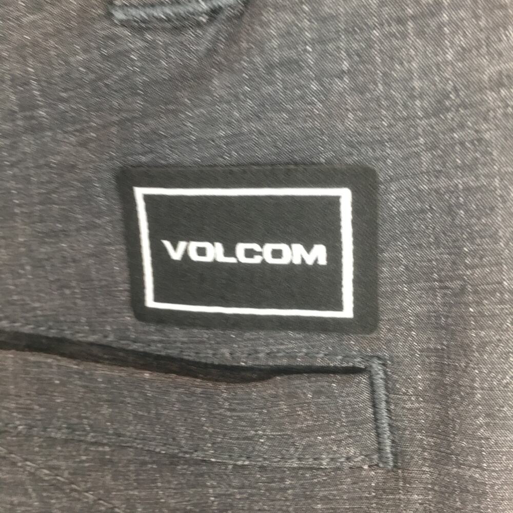 Volcom Gray 4 Way Stretch Board Flat Front Shorts… - image 5